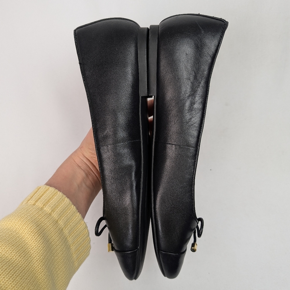 Vionic Black Klara Ballet Flat Bow - image 8